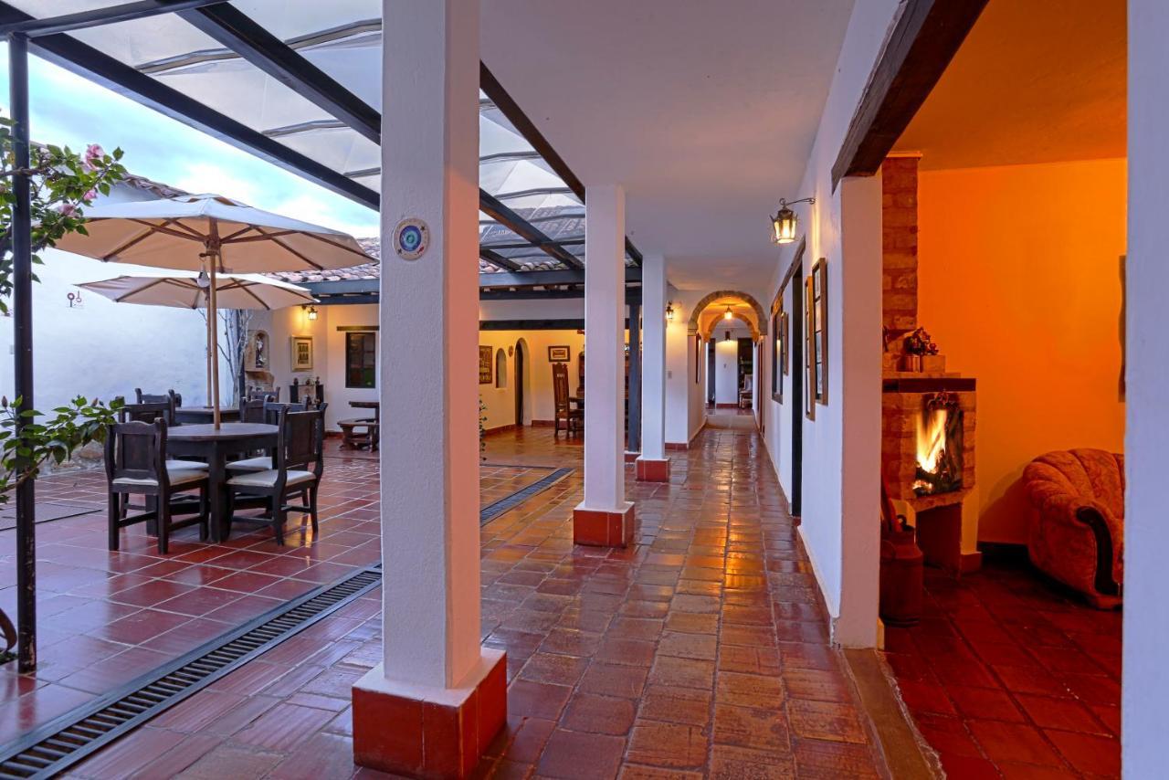 Hotel Don Paulino Villa de Leyva Exteriör bild